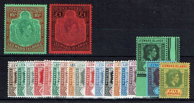 Image of Leeward Islands SG 95/114c UMM British Commonwealth Stamp
